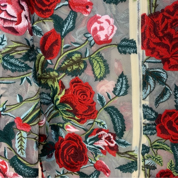 NOVA Luxe Renee Embroidered Mini Dress - Picture 12 of 14